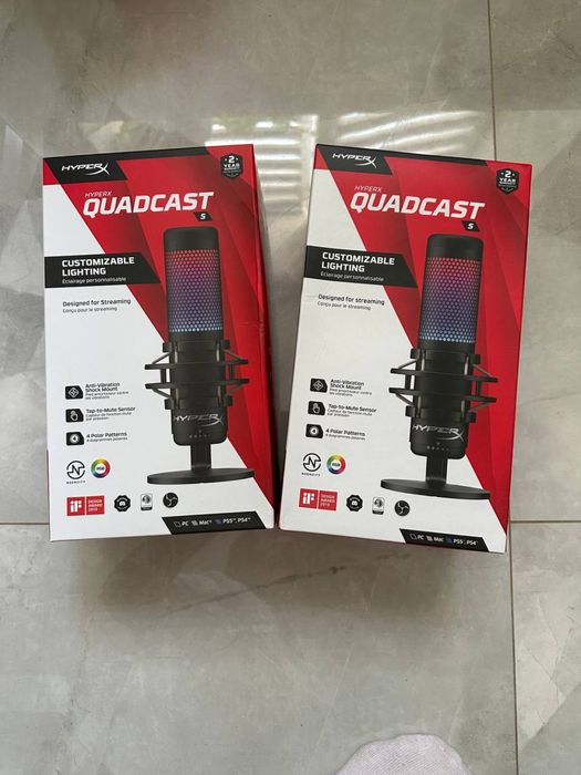 Мікрофон HyperX QuadCast S