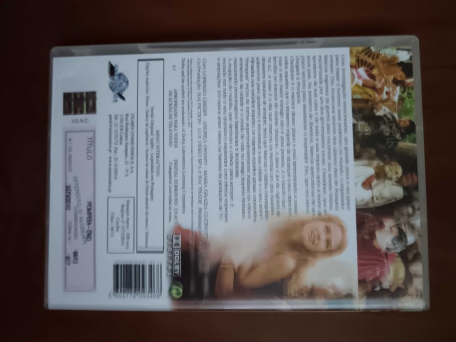 filme dvd original - pompeia