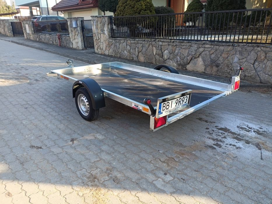 Wynajem wypożyczalnia przyczep przyczepka  samochodowa quad m