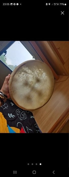 Tambor xamanico como novo