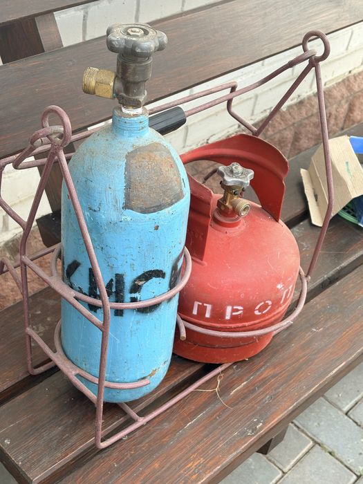 Комплект для пропан-кисневого різання та паяння(Балони 40л,50л)