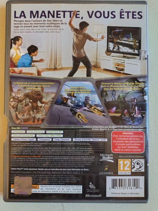 Kinect Star Wars - Xbox 360
