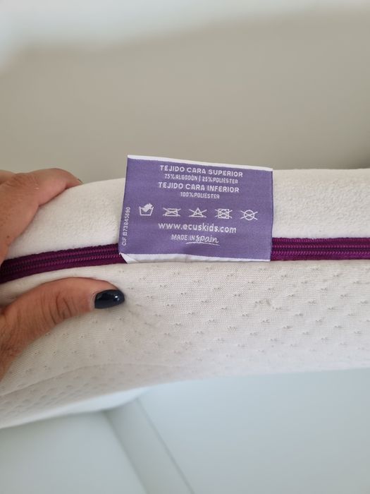 Colchao anti asfixia para berço 70×140