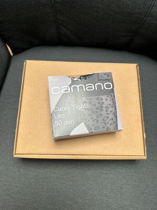 Rajstopy Panterka Plus Size Camano Fashion Curvy 48/50