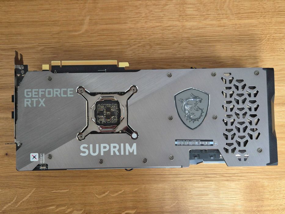 MSI GeForce RTX 3070 Ti SUPRIM X 8G | Stan Idealny | Komplet