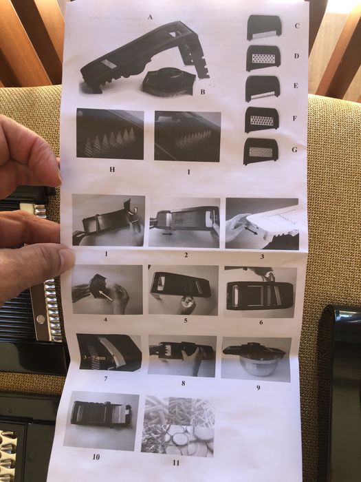 Descascador / Ralador multi funcões! Mastrad! A estrear! 7 funcoes!