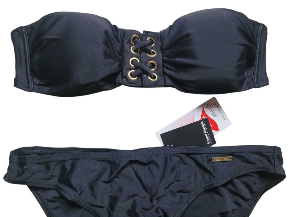 Nowy czarny strój kostium kąpielowy bikini 38,M A/B Bruno Banani