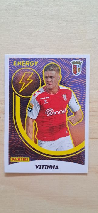 Cromo futebol de Vitinha(Liga Portuguesa)da Panini