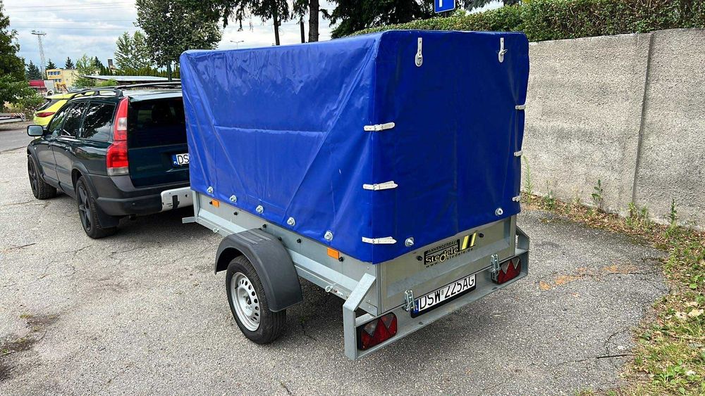 NOWA Przyczepka Stedele 750kg zarejestrowana ubezpieczona