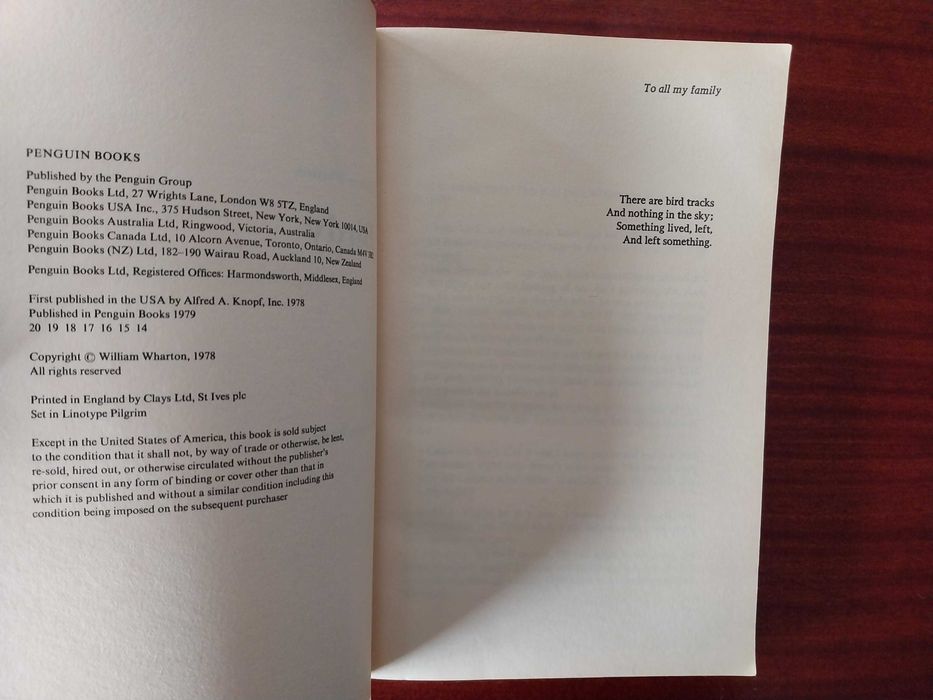 William Wharton - Birdy