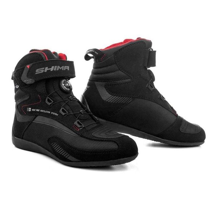 Мотоботи, взуття мотоциклетне жіноче Shima Exo Vented Lady Black