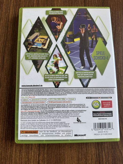 The sims 3 xbox 360