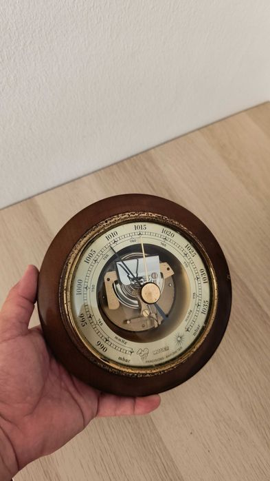 Barómetro vintage HUGER (West Germany) peça decorativa & técnica
