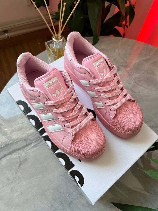 Adidas Superstar Platform Pink, Адідас Суперстар рожеві