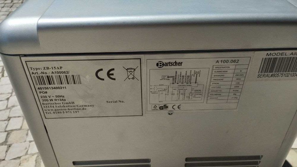 Máquina de Fazer Gelo Bartscher Compact Ice