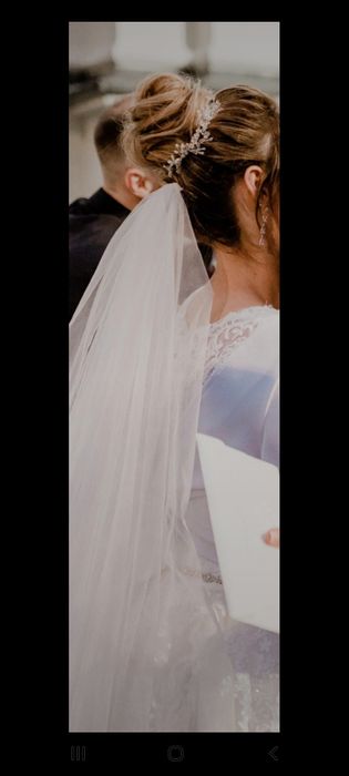 Ozdoba ślubna do włosów