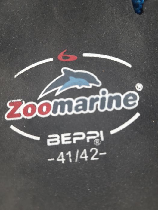 Zoomarine Beppi Klapki Męskie Damskie Unisex41/42