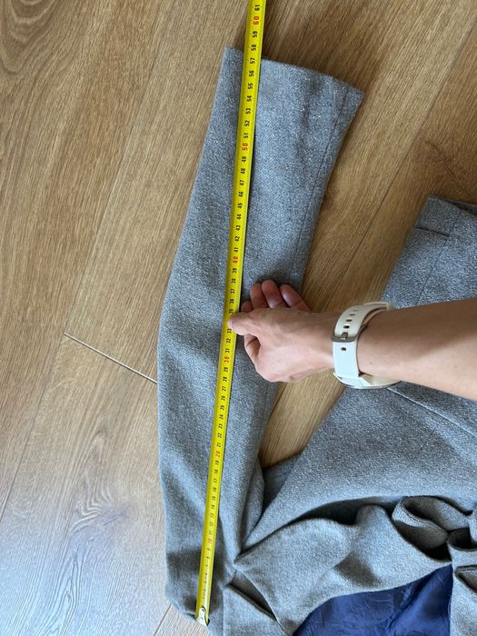 Wełniana, zdobna marynarka