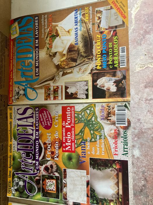 Lavores * Ponto Cruz * Revistas