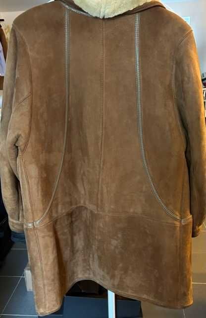 Casacos em Pele e Pelo natural de Borrego por dentro