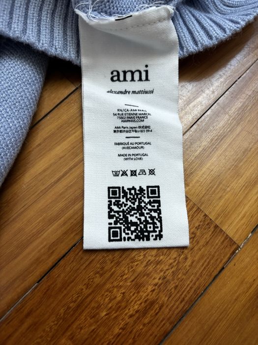 Camisola malha AMI azul clara