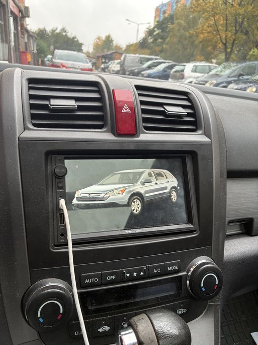 Honda crv suv srebrny