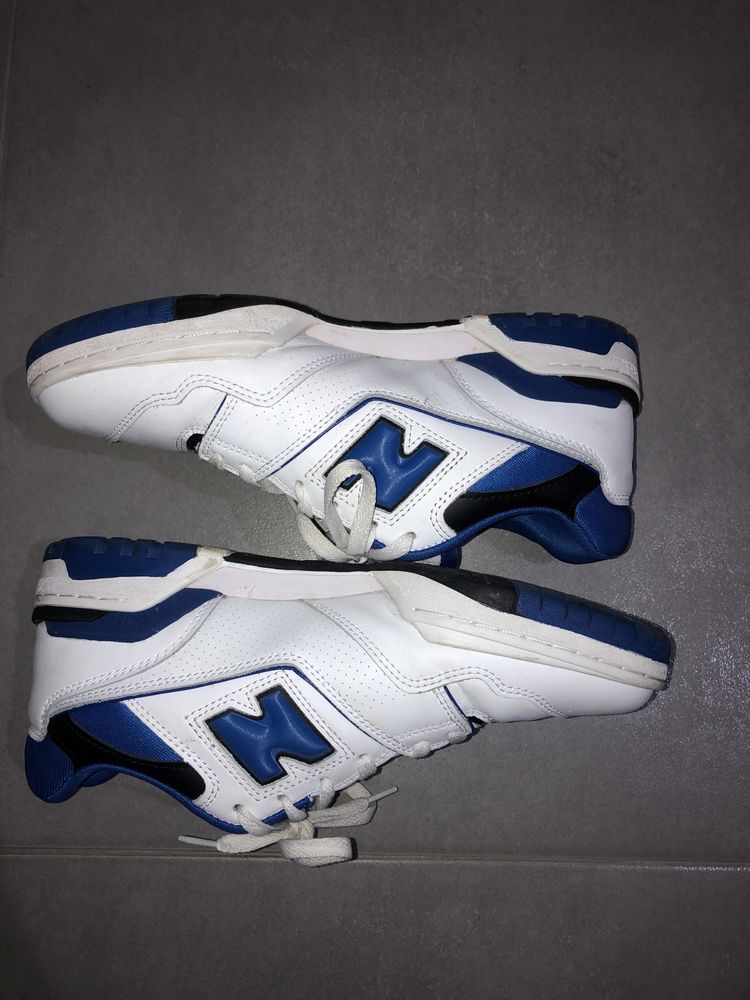 New balance 550 best sale azuis
