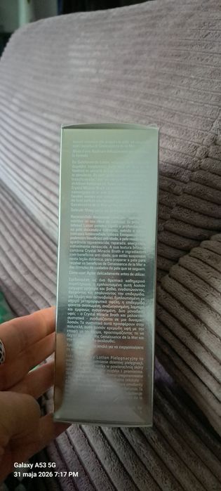 La Mer infused lotion