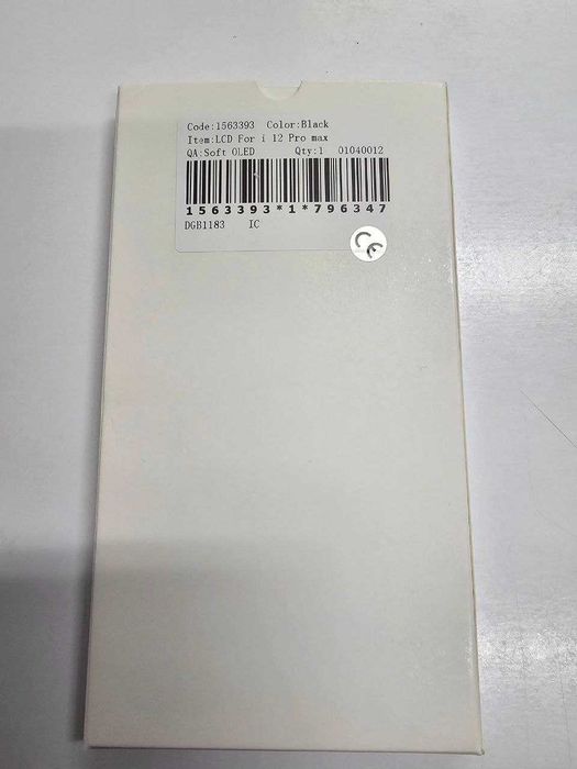 Wyświetlacz, Ekran, SOFT OLED iPhone 12 Pro Max, wymienne IC