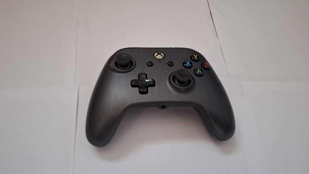 Kontroler Pad przewodowy Powera Szary Grafitowy xbox one series PC