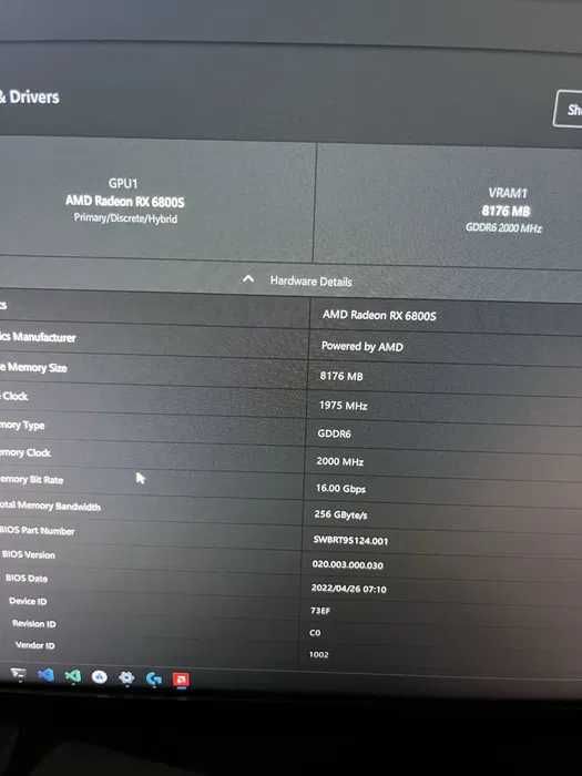ASUS ROG Zephyrus G14 Ryzen 9 6900HS 32GB / 512GB SSD / RX 6800S 8GB