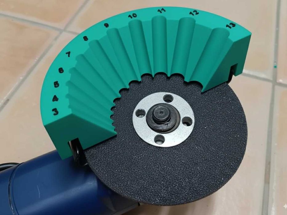 трафарет, тримач , адаптер для заточки сверл під болгарку