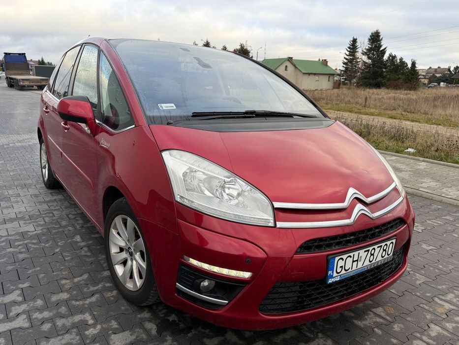 Citroën C4 Picasso Śliczny C4Picasso1.6HDI AUTOMATKameraPanoramaKlimatron Parktroniki Led