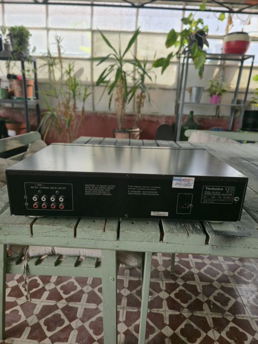 Equalizador Gráfico Technics SH-GE70 | Analisador de Espetro | Impecáv