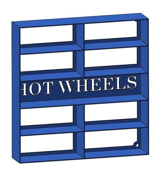 Stojak wieszak Hot Wheels