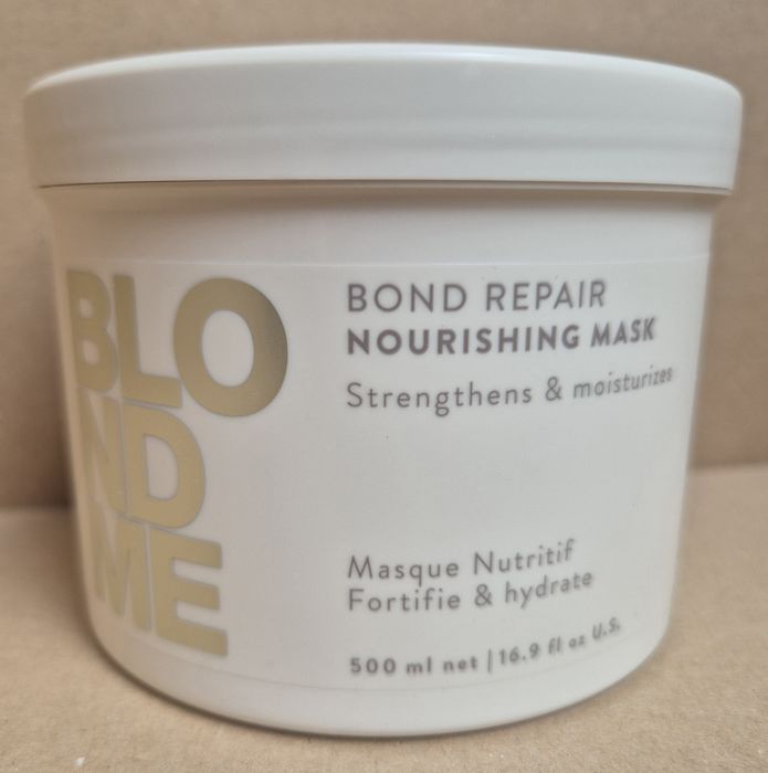 Schwarzkopf BlondMe Bond Repair Nourish maska do włosów 500ml