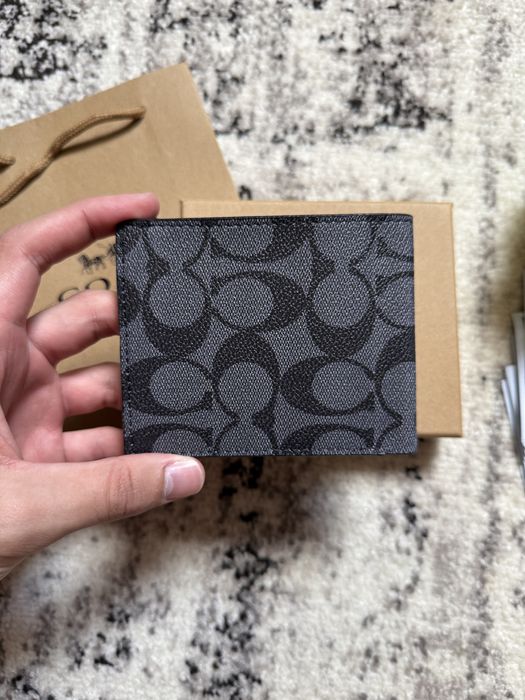 ПОДАРУНОК‼️ Гаманець чоловічий Coach, кошелек coach, портмоне коач