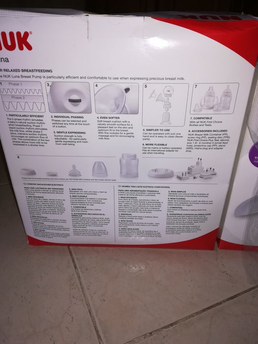 Máquina elétrica extração de leite