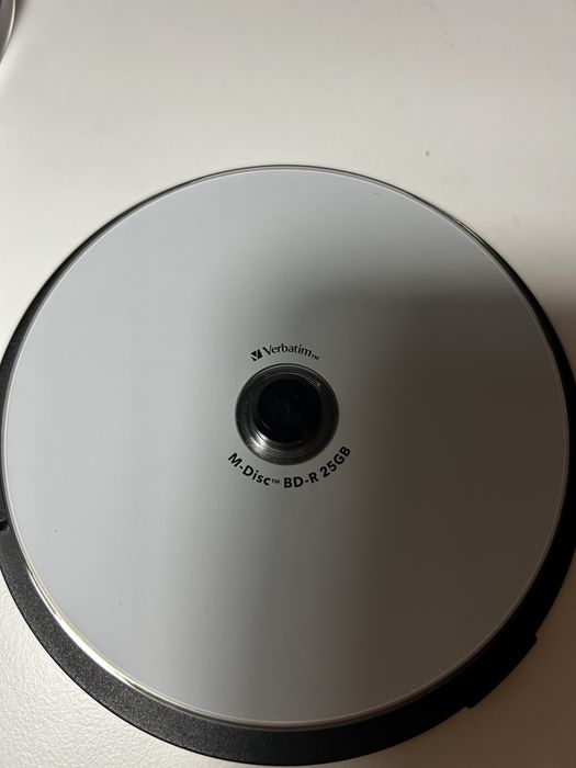 Discos Blu-Ray 10x25GB Virgens - Verbatim M Disc