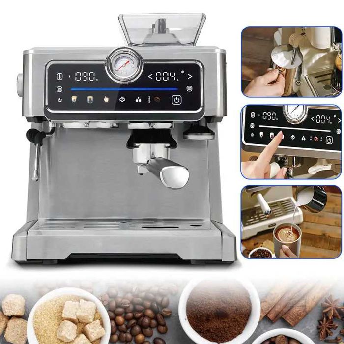 Кавоварка Еспресо з кавомолкою 2в1 Zepline ZP-7305A 3000W