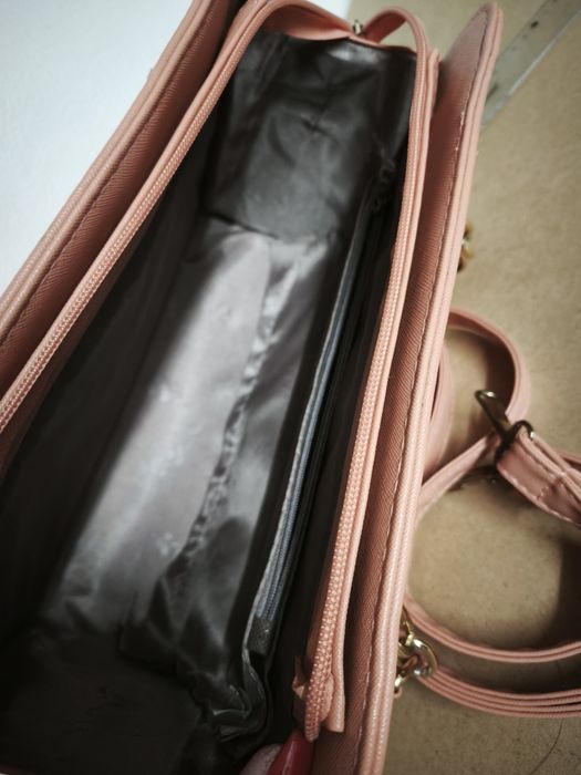 Bolsa de cor salmão
