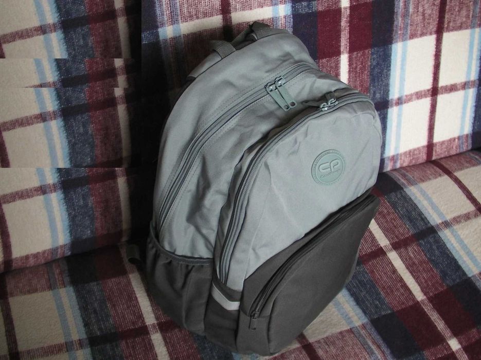 Coolpack duży praktyczny plecak tornister 3-komorowy nieprzemakalny