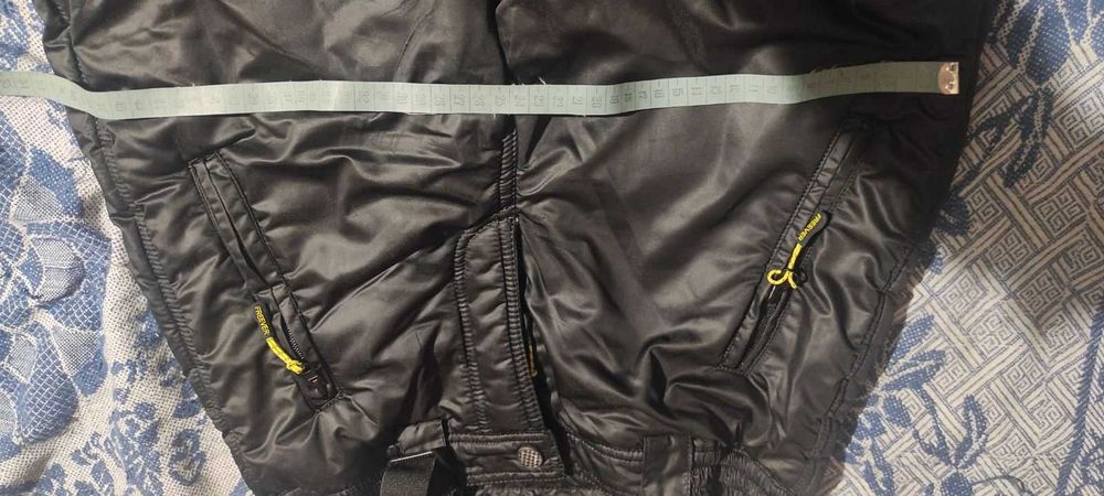 Зимовий напівкомбінезон, лижний костюм на підтяжках, утеплені штани