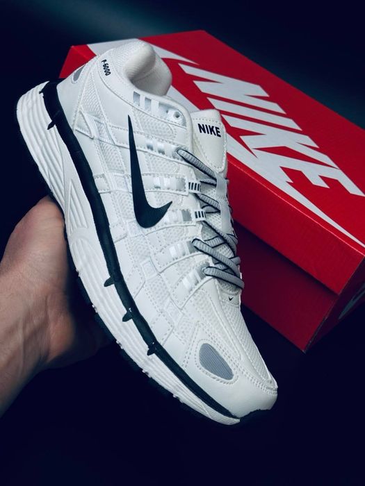 Чоловічі та підліткові кросівки • кросовки Nike P-6000 • шкіряні кросівки на літо найк пе 6000