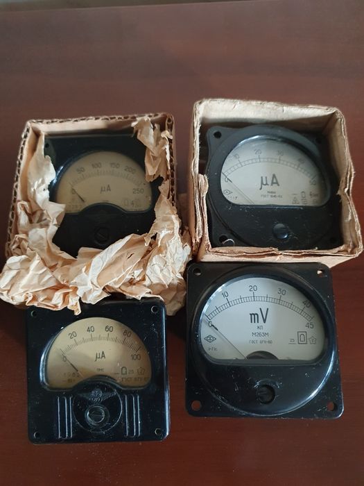 Амперметр ПМС 1956, 1961 годов выпуска