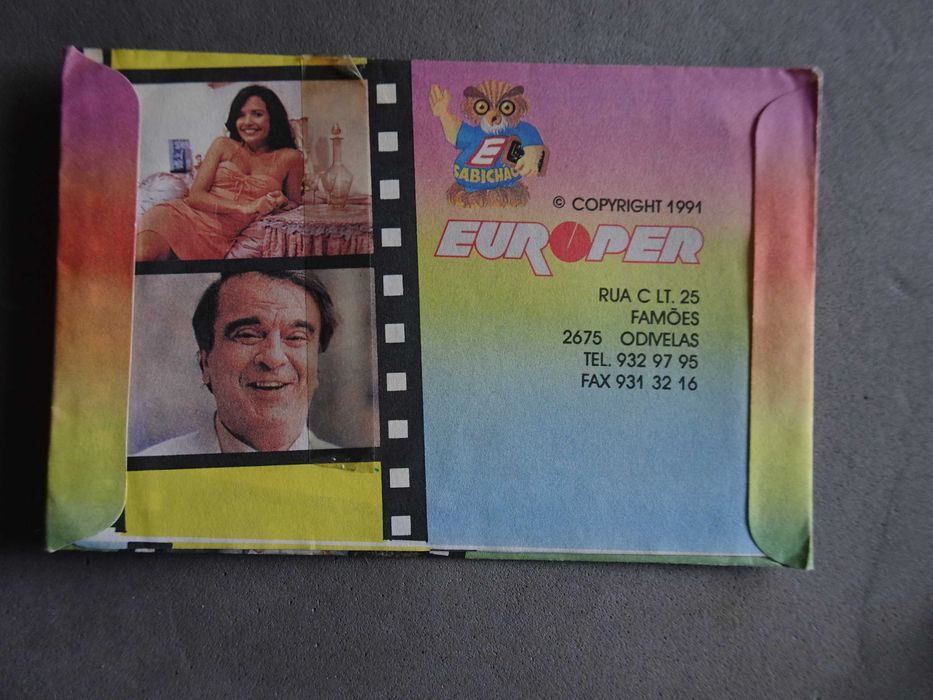 Carteira de cromos e calendários fechada Tieta - Europer