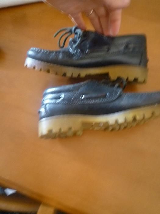 Sapatos em pele nº 34 Fabricado em Portugal