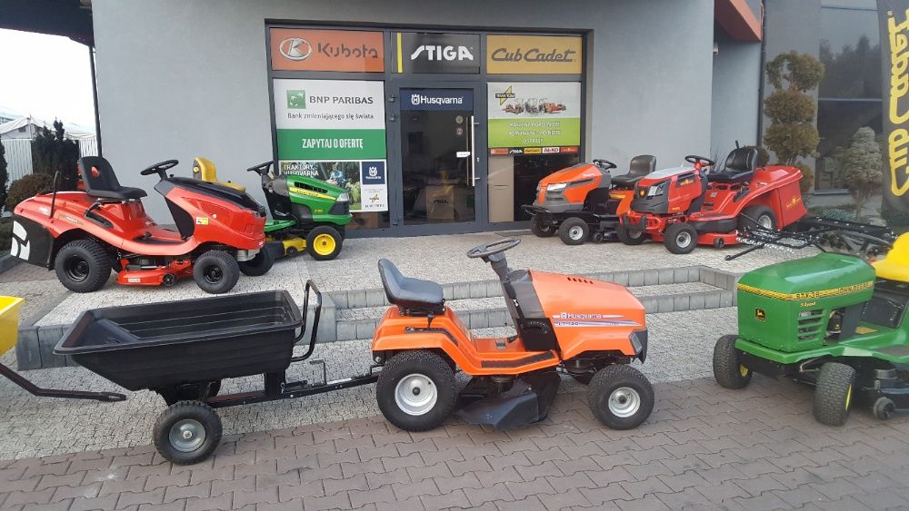 Traktor ogrodowy kosiarka samojezdna Husqvarna , mulczer