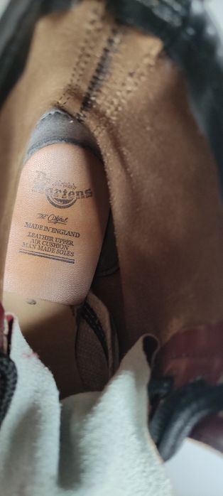 Bota bordeaux Dr. Martens