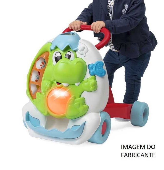 Andarilho Chicco Primeiros Passos Dino (NOVO)